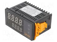 Module: regulator; temperature; relay; OUT 2: relay; on panel; TK4W AUTONICS