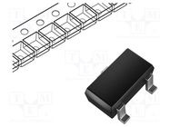 Transistor: N-MOSFET; unipolar; 30V; 0.154A; 0.3W; SC75 ONSEMI