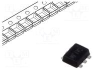 Transistor: N/P-MOSFET; unipolar; 20/-20V; 0.63/-0.46A; 0.53W DIODES INCORPORATED