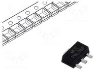 IC: voltage regulator; linear,fixed; -5V; 0.1A; SOT89; SMD; ±5% MICRO COMMERCIAL COMPONENTS