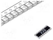 Resistor network: Y; SMD; 22Ω; ±5%; No.of resistors: 8; -55÷155°C YAGEO
