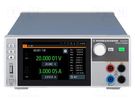 Power supply: programmable laboratory; Ch: 1; 0÷20VDC; 0÷6A; 0÷6A ROHDE & SCHWARZ