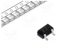 Transistor: NPN; bipolar; BRT; 50V; 0.1A; 150mW; SC75A,SOT416 ROHM SEMICONDUCTOR