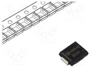 Diode: Schottky rectifying; SMD; 40V; 5A; SMC; reel,tape ONSEMI