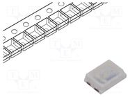 LED; SMD; 2016; blue; 500÷750mcd; 2x1.6x0.6mm; 120°; 2.9÷3.8V; 60mA OPTOSUPPLY