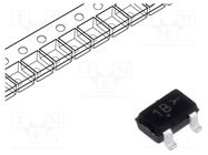 Transistor: NPN; bipolar; 65V; 0.1A; 0.2W; SC70,SOT323 ONSEMI