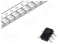 IC: voltage regulator; LDO,linear,fixed; 3.3V; 85mA; SOT323-5L 