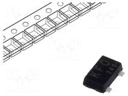 Transistor: P-MOSFET; unipolar; -20V; -4A; Idm: -10A; 2W; SOT23F; ESD TOSHIBA