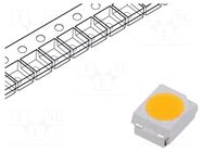 LED; white warm; SMD; 3528,PLCC2; 7.5÷8.5lm; 120°; 20mA; 2.8÷3.4VDC WAH WANG HOLDING