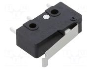 Microswitch SNAP ACTION; 3A/250VAC; 3A/30VDC; SPDT; ON-(ON); MS2 DIPTRONICS