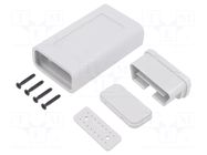 Enclosure: OBD; X: 47.4mm; Y: 94.6mm; Z: 23.45mm; ABS; light grey KRADEX