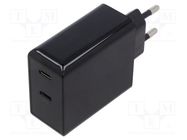 Power supply: switched-mode; mains,plug; 5VDC,; 36W; Plug: EU Goobay