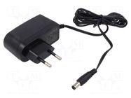 Power supply: switching; mains,plug-in; 12VDC; 12W; Out: 5,5/2,1 GOOBAY
