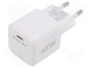 Power supply: switching; mains,plug-in; 5VDC,; 45W; Plug: EU; 82.3% Goobay