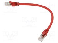 Patch cord; ETHERLINE® Cat.6a,S/FTP; 6a; stranded; Cu; LSZH; red LAPP