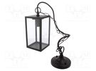 Lamp: garden luminaire; VENTANA; IP54; E27; Sockets: 1; 220÷240VAC GTV Poland