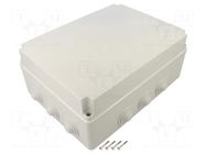 Enclosure: junction box; X: 228mm; Y: 308mm; Z: 128mm; wall mount SCAME