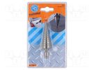 Drill bit; step,conical,multistep; Ø: 4÷30mm; Mounting: rod 10mm PG PROFESSIONAL