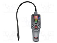 Meter: leak detectors; Features: low battery indicator SEFRAM