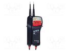 Tester: electrical; LCD; VAC: 12÷1000V; VDC: 12÷1500V; 10mΩ÷1MΩ TIETZSCH