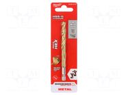 Drill bit; for metal,impact; Ø: 8mm; Kind of holder: E6,3mm; 1/4" Milwaukee