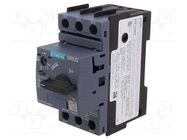 Motor breaker; 7.5kW; 220÷690VAC; for DIN rail mounting; 3RV2 SIEMENS