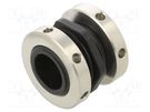 Mounting coupler; plastic; IP66,IP67,IP69K; for enclosures EAO