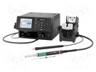 Hot air soldering station; digital,with push-buttons; 70W; ESD JBC TOOLS