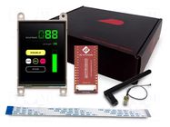 Display: TFT; 2.8"; 240x320; 8MBRAM,16MbFLASH; 300cd/m2; uC: ESP32 4D Systems