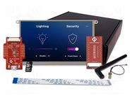 Display: TFT; 9"; 800x480; 8MBRAM,16MbFLASH; 400cd/m2; uC: ESP32 4D Systems