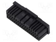 Connector: wire-board; plug; Dynamic D-1100D; female; PIN: 34; 3A TE Connectivity