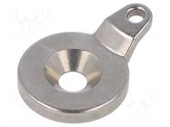 Eetaining washer; Øout: 26mm; with eyelet; stainless steel ELESA+GANTER