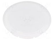 Actuator lens; RONTRON-R-JUWEL; white transparent opal SCHLEGEL