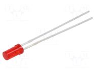 LED; red; 3mm; 120÷230mcd; 140°; Front: flat; 1.95÷2.5VDC KINGBRIGHT ELECTRONIC