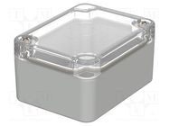 Enclosure: multipurpose; X: 50mm; Y: 65mm; Z: 35mm; EUROMAS; IP66 BOPLA