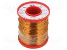Coil wire; single coated enamelled; 0.9mm; 1kg; -65÷200°C INDEL