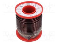 Coil wire; single coated enamelled; 3mm; 1kg; -65÷200°C; Core: Cu INDEL