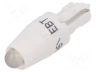 LED; white; Cap: W2x4,6d; 24V SCHLEGEL