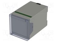 Enclosure: for DIN rail mounting; Y: 109mm; X: 70mm; Z: 75mm; ABS BOPLA