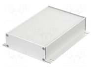 Enclosure: with panel; with fixing lugs; Filotec; X: 105mm; Z: 36mm BOPLA