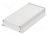 Enclosure: with panel; with fixing lugs; Filotec; X: 105mm; Z: 36mm BOPLA