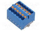 Splice terminal: distribution block; 1.5mm2; ways: 1; blue; PTFIX PHOENIX CONTACT