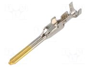 Contact; male; gold-plated; 0.2÷0.6mm2; 24AWG÷20AWG; crimped; 15A TE Connectivity