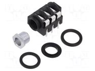 connector 1/4'' M JACK STEREO SWITCHED NEUTRIK