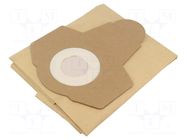 Cleanroom acces: vacuum cleaner dustbags; ESD; 5pcs; 35l STATICTEC