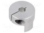 Coupling; Ø: 30mm; Ø1: 8mm; Ø2: 8mm; aluminium ELESA+GANTER