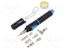 Soldering iron: gas; 75W; 580°C; Shape: chisel; 1h; Independent 75 ERSA
