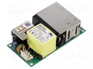 Power supply: switching; open; 130W; 85÷264VAC; 48VDC; 2.71A; 88% RECOM
