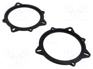 Speaker frame; 100mm; BMW; BMW 3 (E90-E91) 2005->2012; 2pcs. 4CARMEDIA