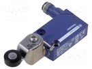 Limit switch; lever R 34,4mm, plastic roller Ø16mm; SPDT; 6A TELEMECANIQUE SENSORS